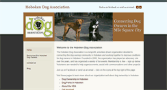 Desktop Screenshot of hobokendogs.org