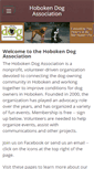 Mobile Screenshot of hobokendogs.org